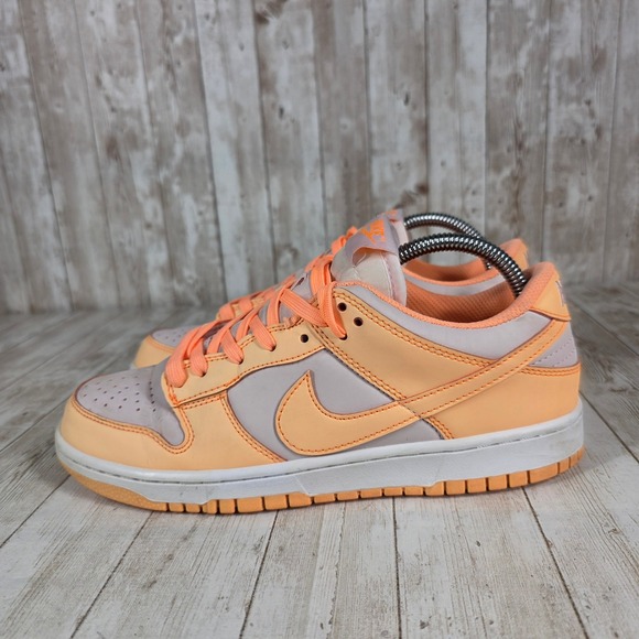 Nike Dunk Low Peach Cream Casual Sneakers Women's Shoes Athletic Fashion - Picture 2 of 8